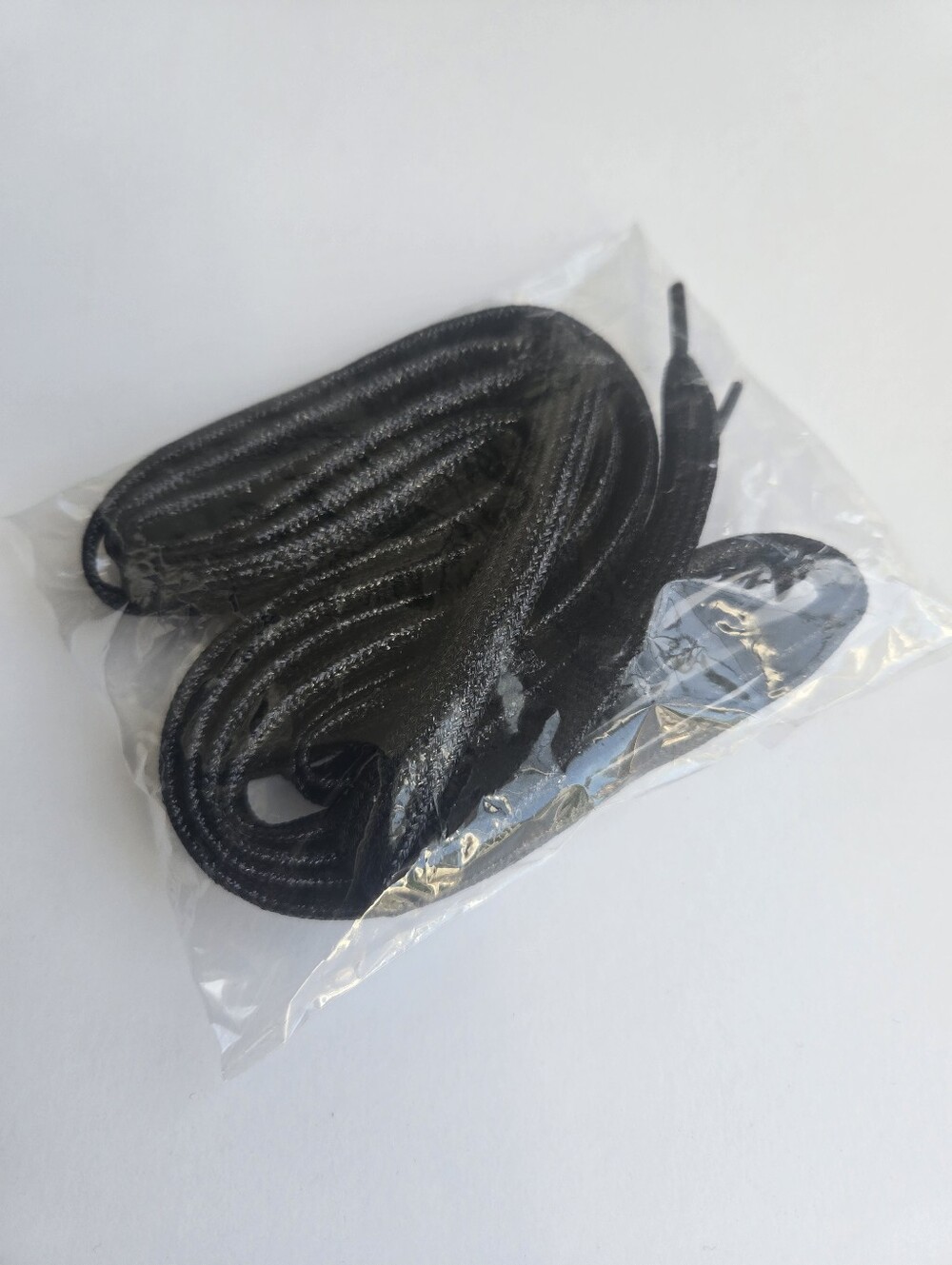🌺 Black Shimmery Glitter Sneaker Shoelaces – NWOT 🖤✨🩶 - Picture 3 of 5